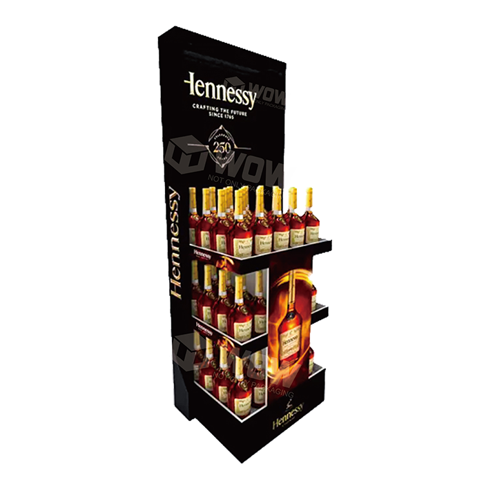 Liquor Store Shelves for Sale with Custom FSDU and Metal Display
