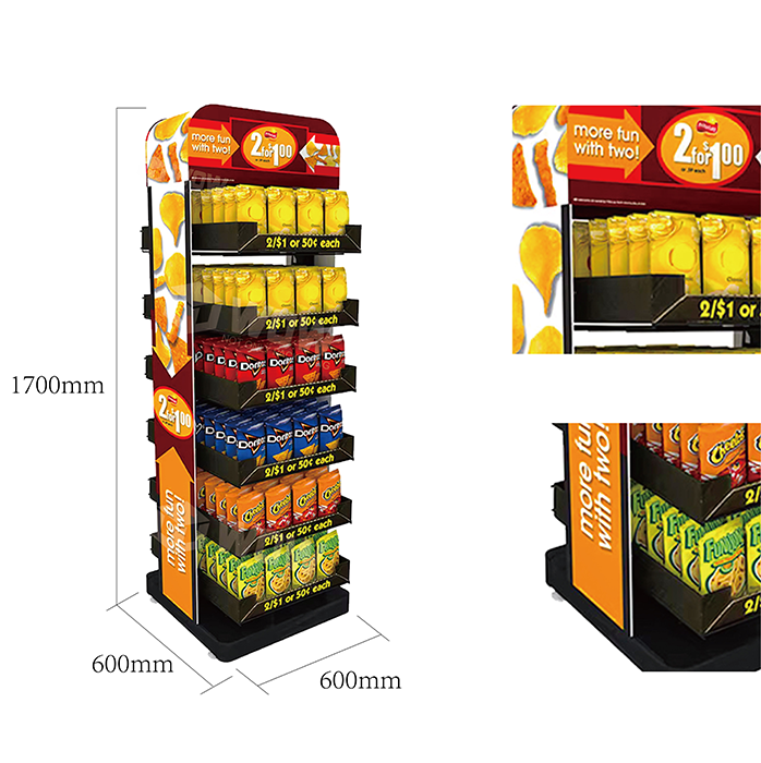 Dog Food Display with Bespoke FSDU and Metal Store Racks