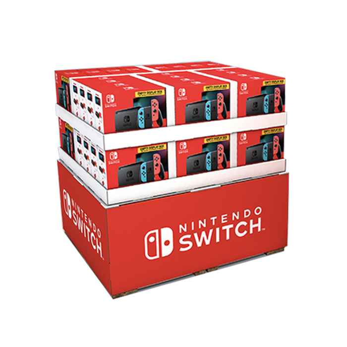 Sam's Club Corrugated Pallet Display for Nintendo Switch 2