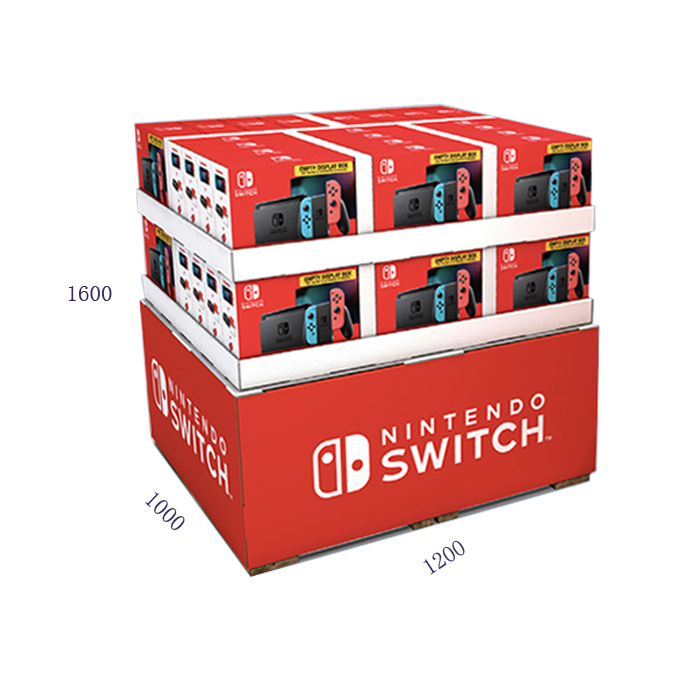 Sam's Club Corrugated Pallet Display for Nintendo Switch 2