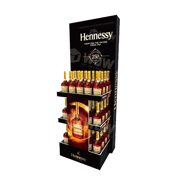 Liquor Store Shelves for Sale with Custom FSDU and Metal Display