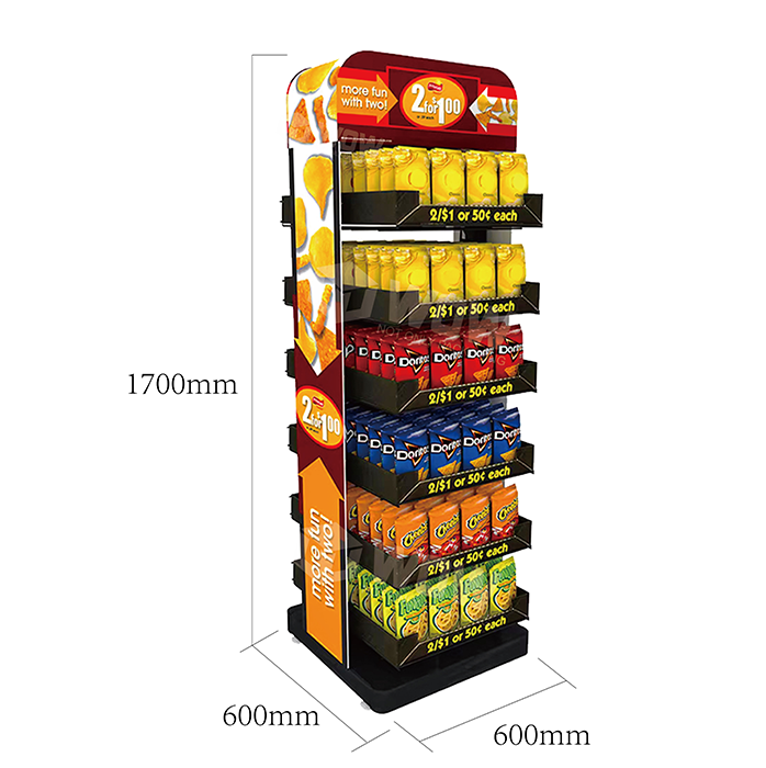 Dog Food Display with Bespoke FSDU and Metal Store Racks