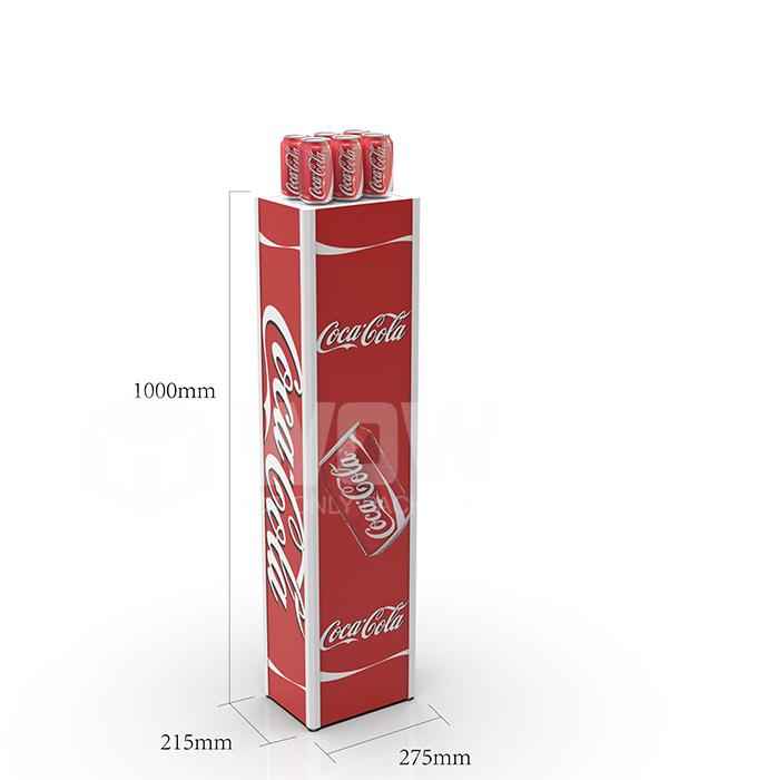 Innovation Design Custom Metal Beverage Pop Up Display