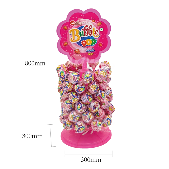 Vacuum Forming Lollipop Holder Display with Countertop Case