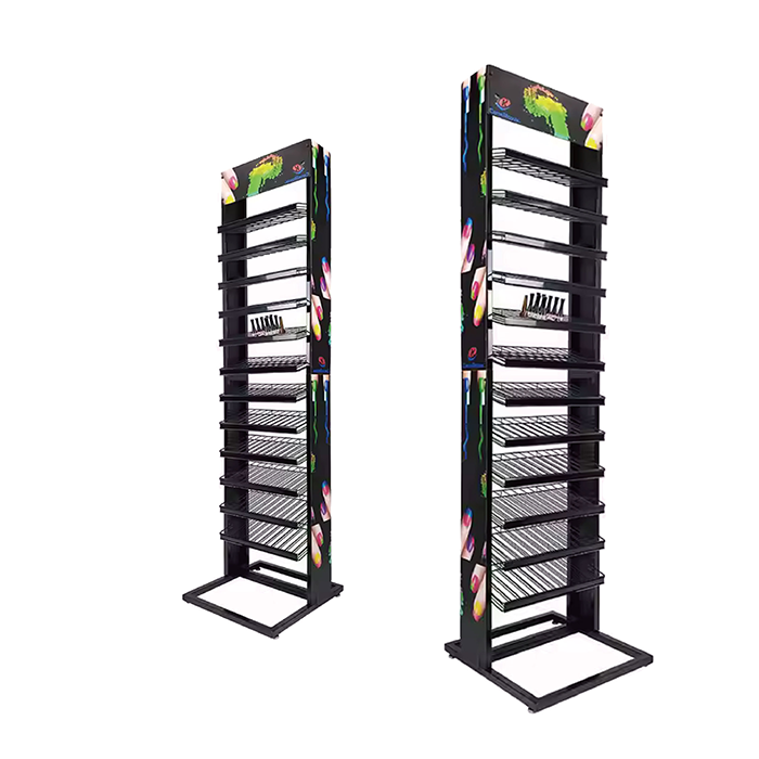 Wire POP Lip Balm Display Rack for Retail Floors