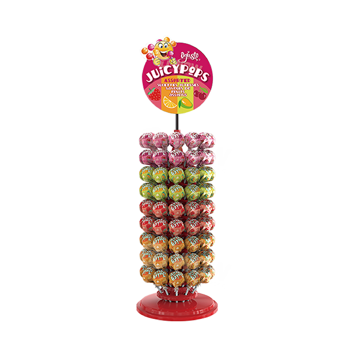 Plastic Lollipop Display Stand with Countertop Product Display