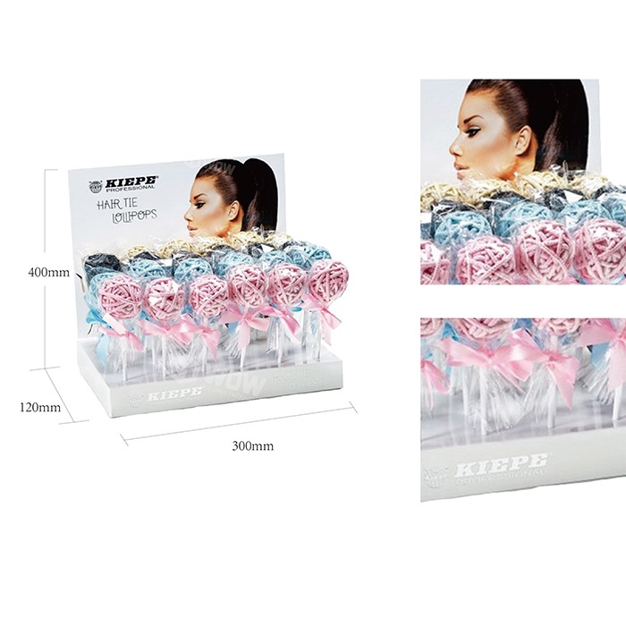 Custom Tabletop Cardboard Lollipop Display Stand