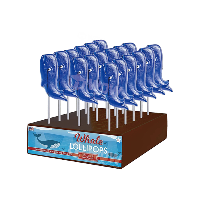 Custom PDQ Cardboard Lollipop Display Stand for Countertops