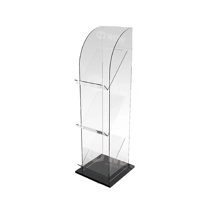 Acrylic Tiered Magazine Display Racks for Sale