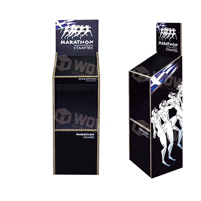 Honeycomb FSDU Retail Floor Soap Display Stand