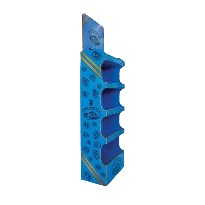 Cardboard Honeycomb FSDU Seed Packet Display Rack Unit