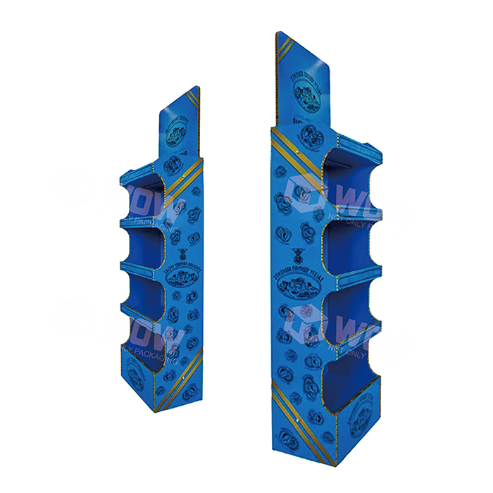 Cardboard Honeycomb FSDU Seed Packet Display Rack Unit
