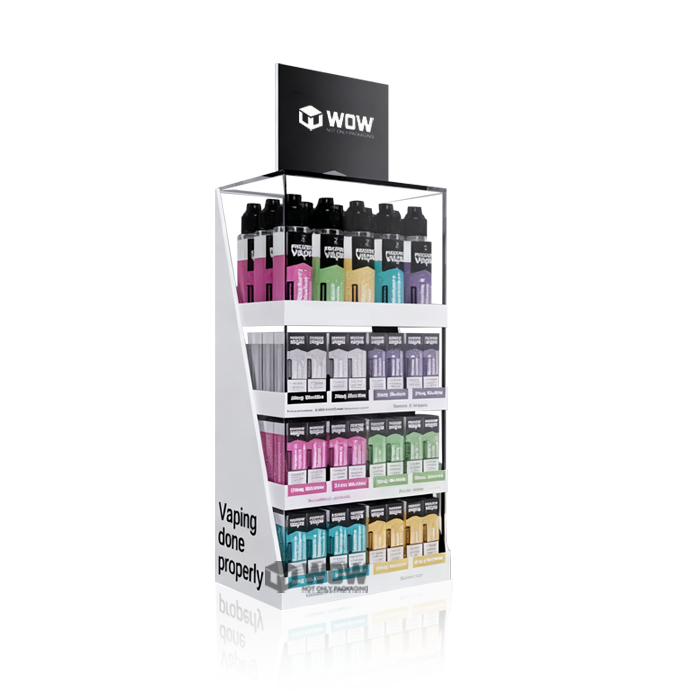 E Vape Countertop Acrylic Perspex Display Rack