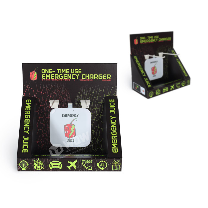 Retail Tea Towel Display with PDQ Carton and Counter Hook Stand