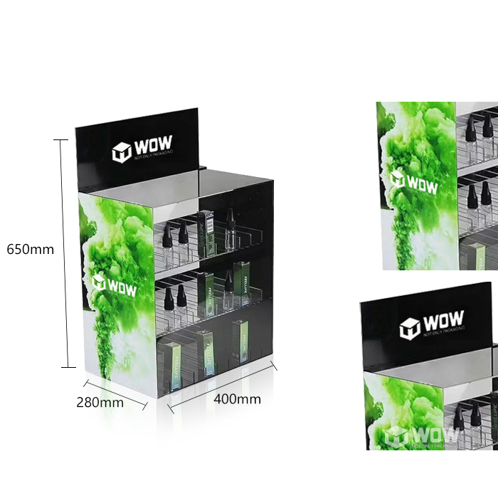 Vaping Juice Countertop Acrylic POP Display Stand