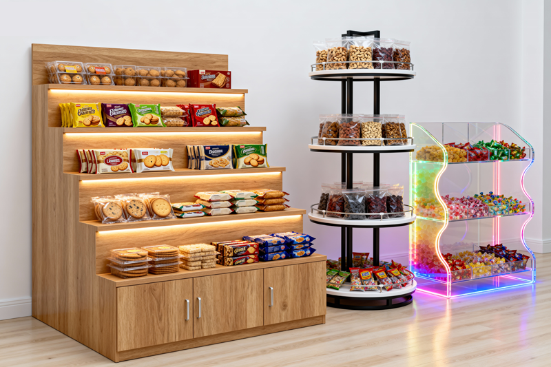 Snack Display Stand Ideas That Boost Sales Fast