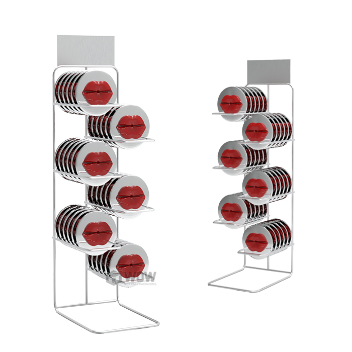 Multiple Tiers Countertop Candy Wire Display Rack