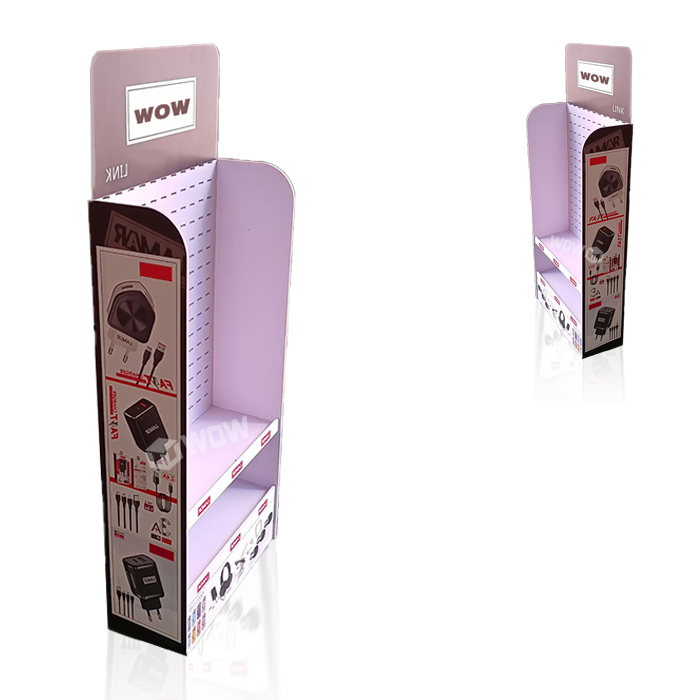 PVC Hanging Promotional Display for Mobile Accessories
