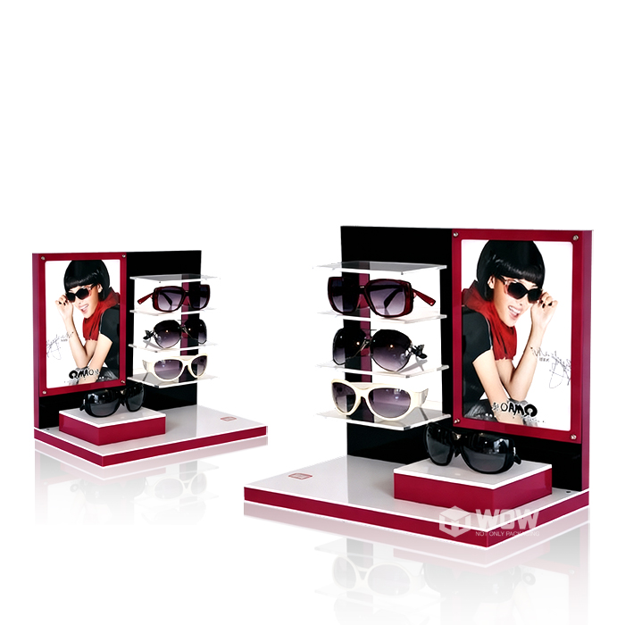 Sunglass Acrylic Counter Display Rack for Retail Stores
