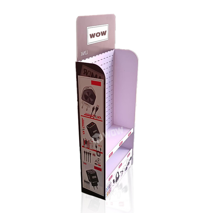 PVC Hanging Promotional Display for Mobile Accessories