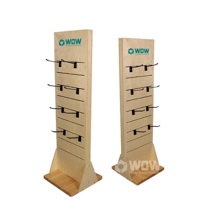Wooden Leggings Display Rack for Hanging Retail Items