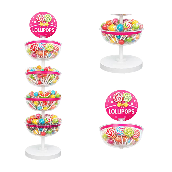 PVC Injection Molded Convenience Store Candy Rack