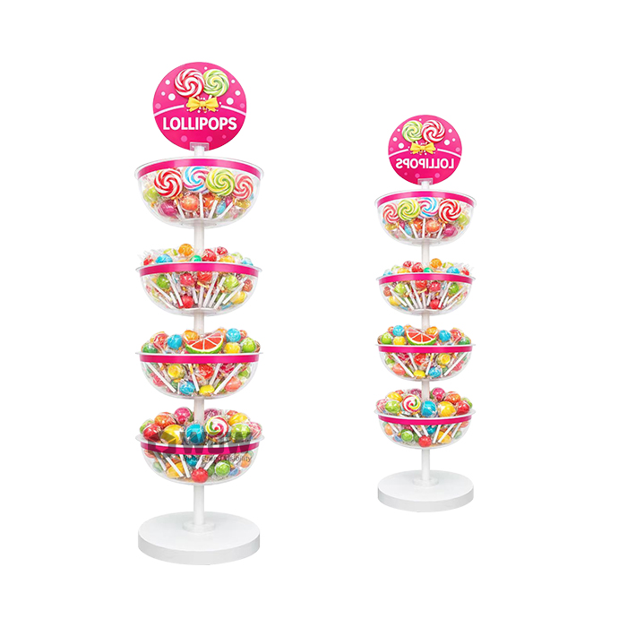PVC Injection Molded Convenience Store Candy Rack