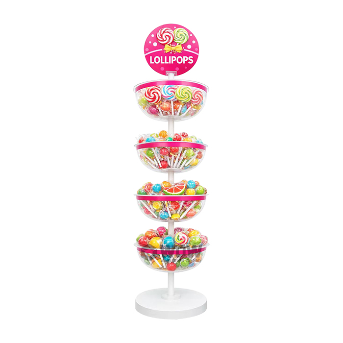 PVC Injection Molded Convenience Store Candy Rack