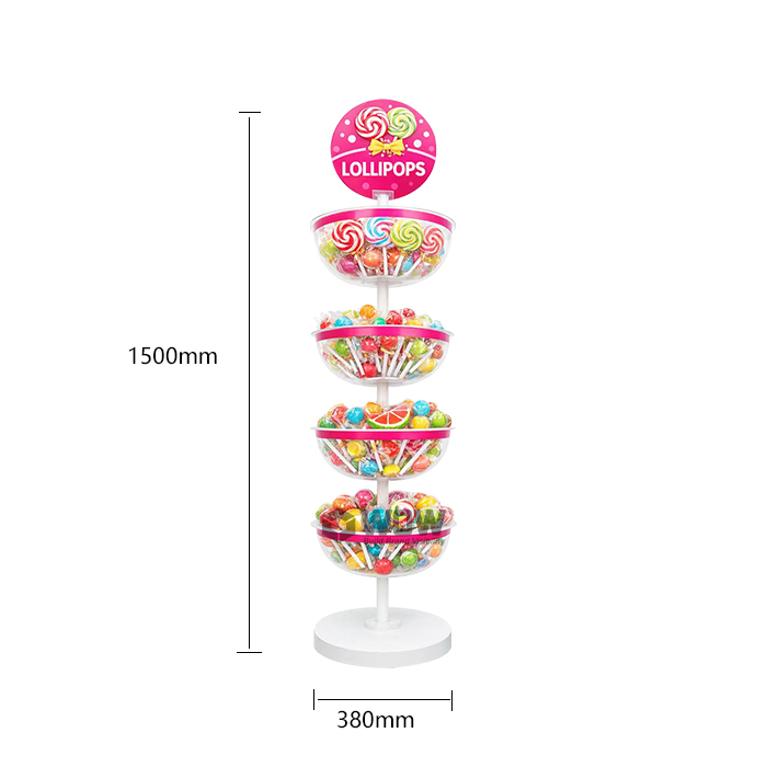 PVC Injection Molded Convenience Store Candy Rack