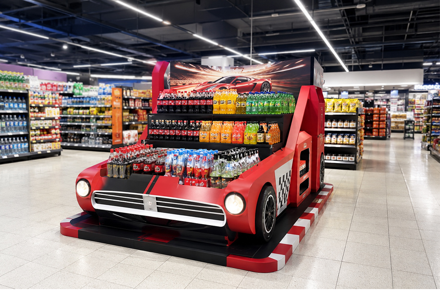 現代のPOPディスプレイが小売店で無言の販売員としてどのように機能するか