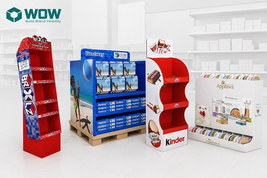 How to Choose The Right Cardboard Display Shape For your New Product Launch