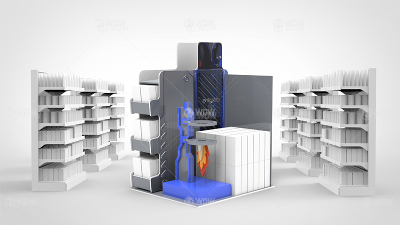 vaping display