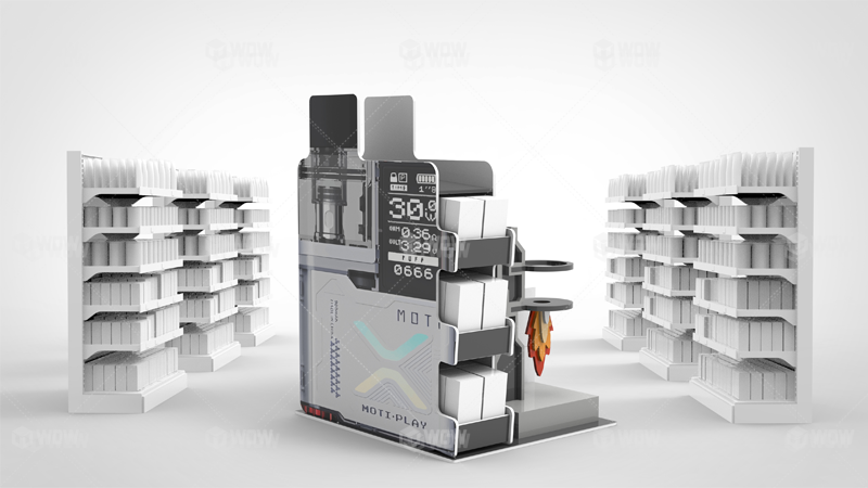 e vape display