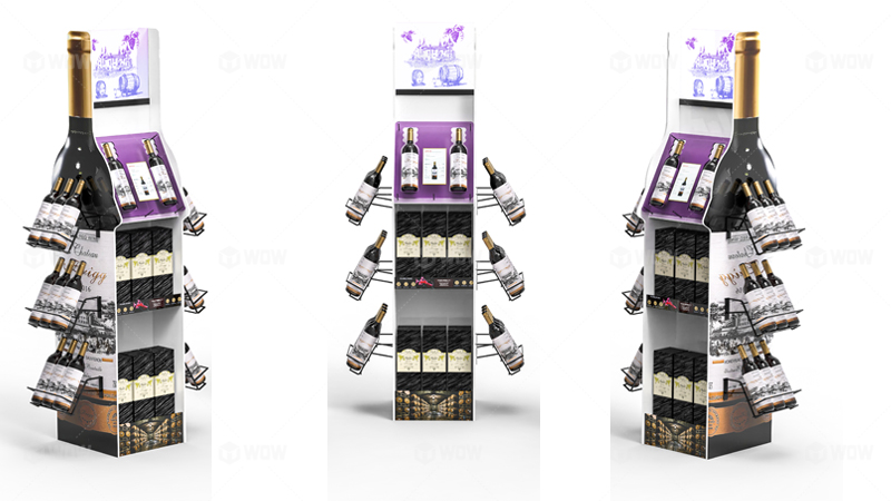 retail wine display