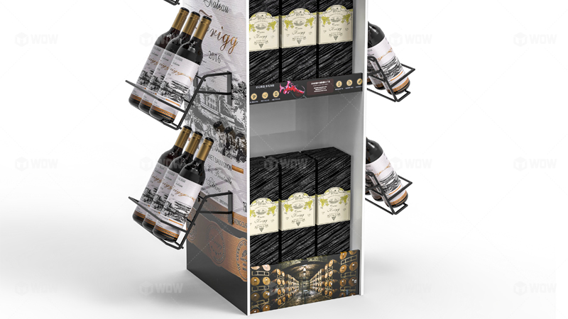 beverage display racks