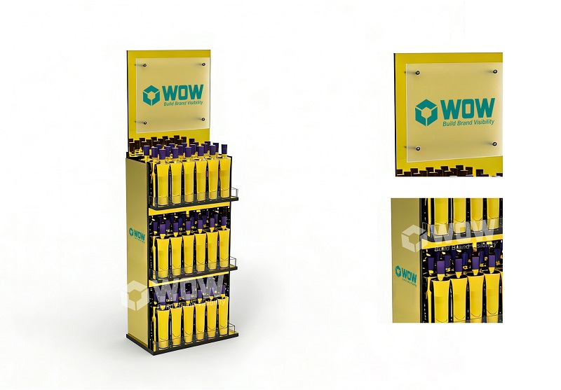 PVC display stand
