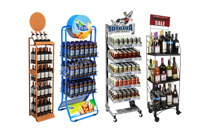 metal display stand